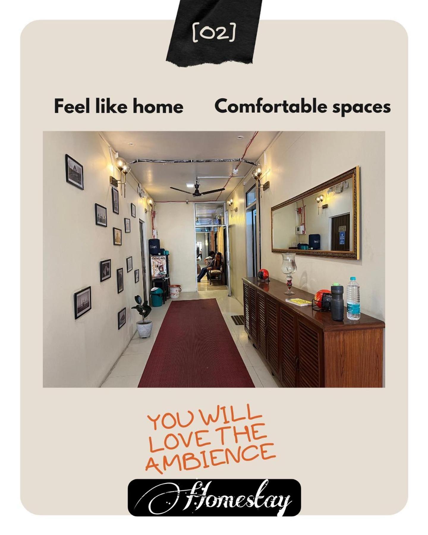Homestay Ac Dormitory نيودلهي المظهر الخارجي الصورة